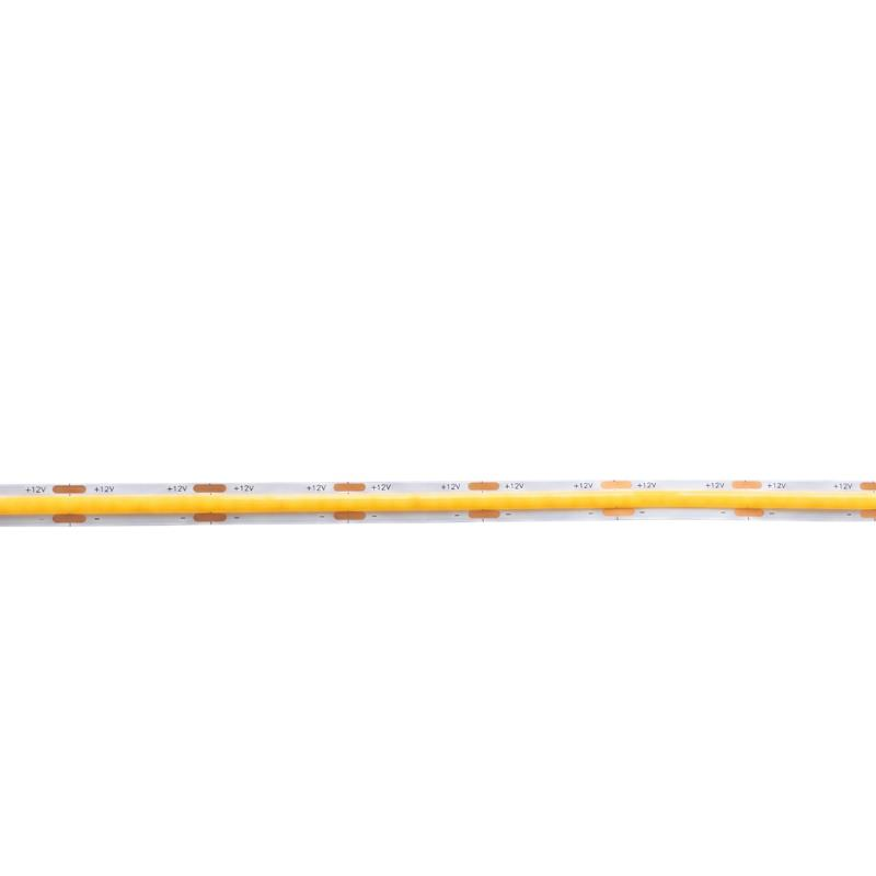12V 8MM Esnek Cob Şerit Led 2700K Gün Işığı 320 Ledli IP20 5M