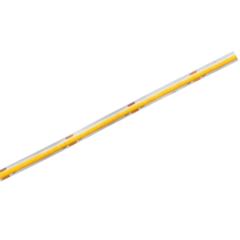 24V 8MM Esnek Cob Şerit Led 2700K Gün Işığı  320 Ledli IP20 5M