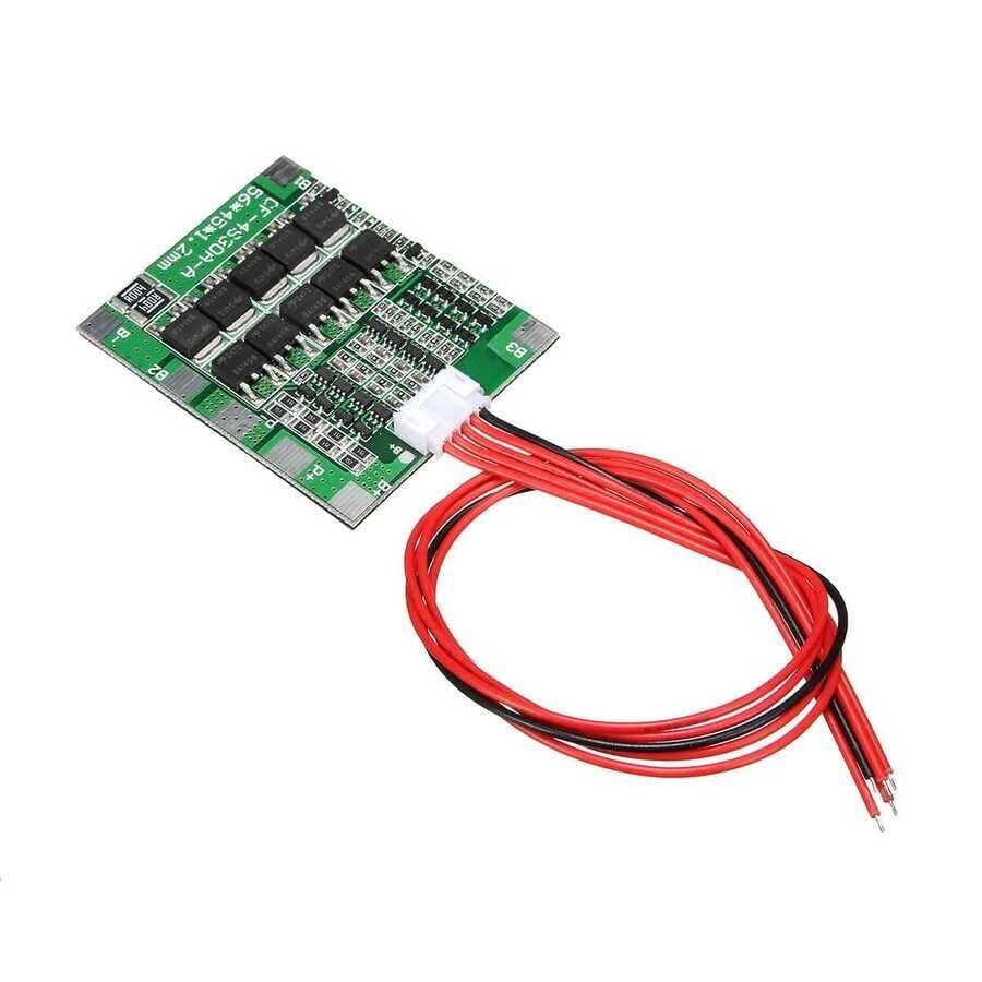 4S 30A 14.8V BMS 18650 Li-ion LiPo Batarya Denge Koruma Kartı