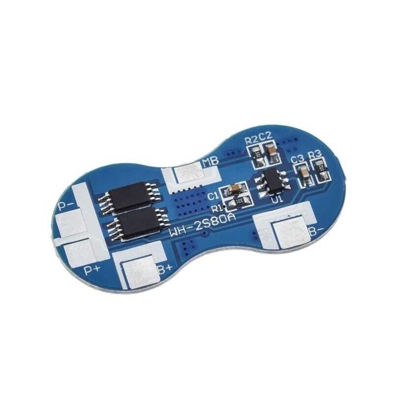 2S 4A BMS 18650 Lityum Batarya Şarj Koruma Devre - 7.4V