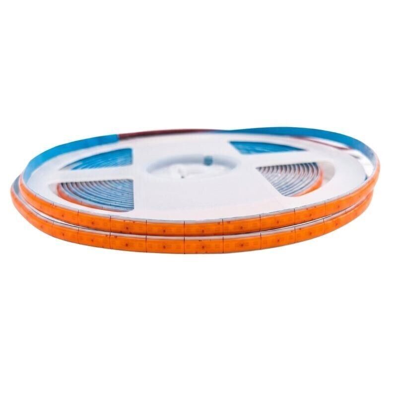 5V 5MM İnce Esnek Cob Şerit Led Pembe 400 Ledli IP20 5M