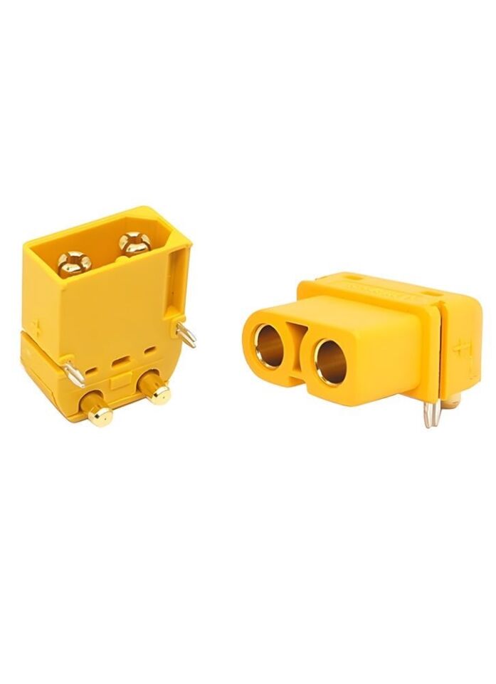 XT60PW 90 Derece PCB Montaj Tip Dişi Konnektör - XT60 Amass