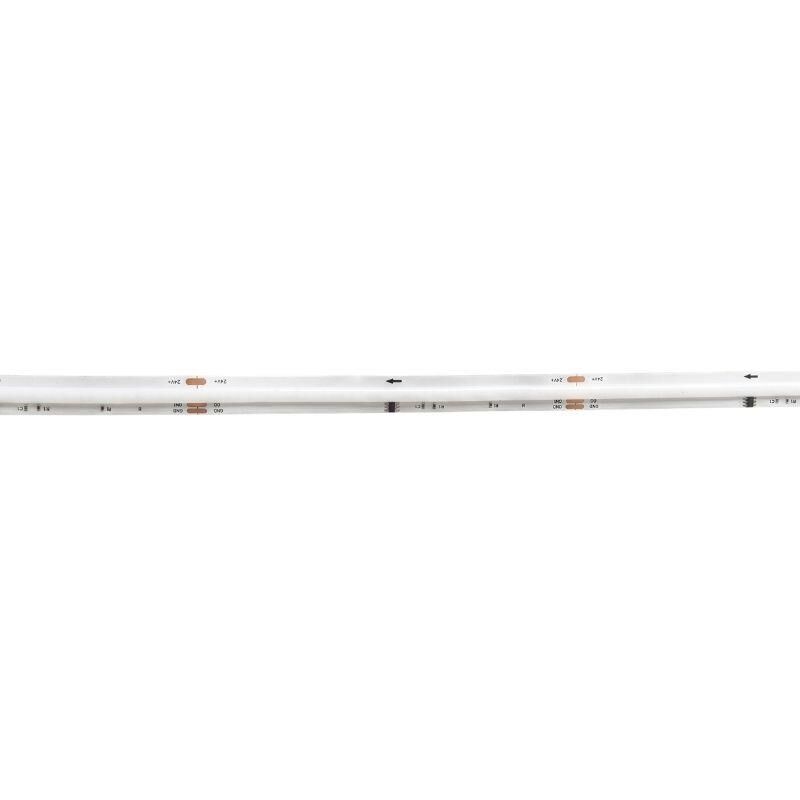 24V 10MM WS2811 RGB Pixel Cob Şerit Led 420 Ledli IP20 5M