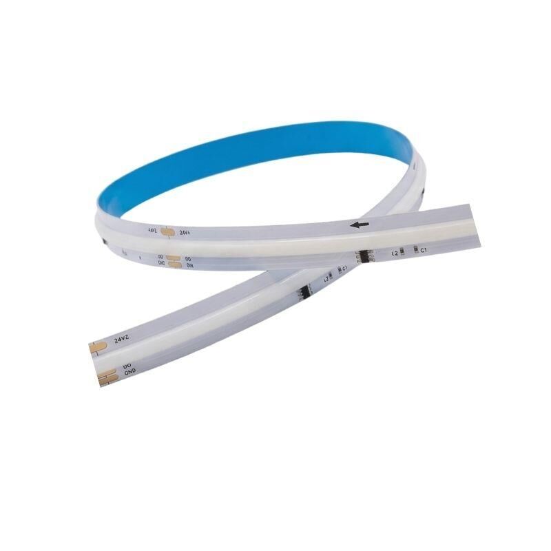 24V 10MM WS2811 RGB Pixel Cob Şerit Led 420 Ledli IP20 5M