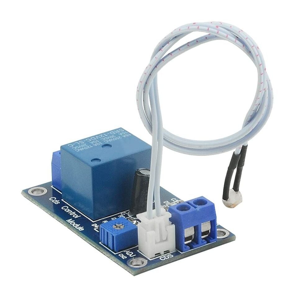 XH-M131 12V LDR Işık Kontrollü Röle Modülü - Gece-Gündüz Sensörü