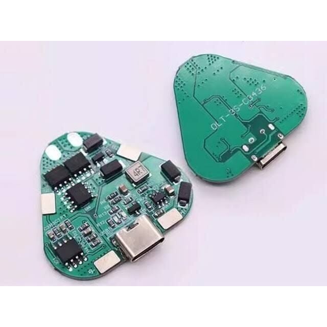 3S 20A 12.6V BMS 18650 Li-ion Type-C Şarjlı Batarya Koruma Kartı