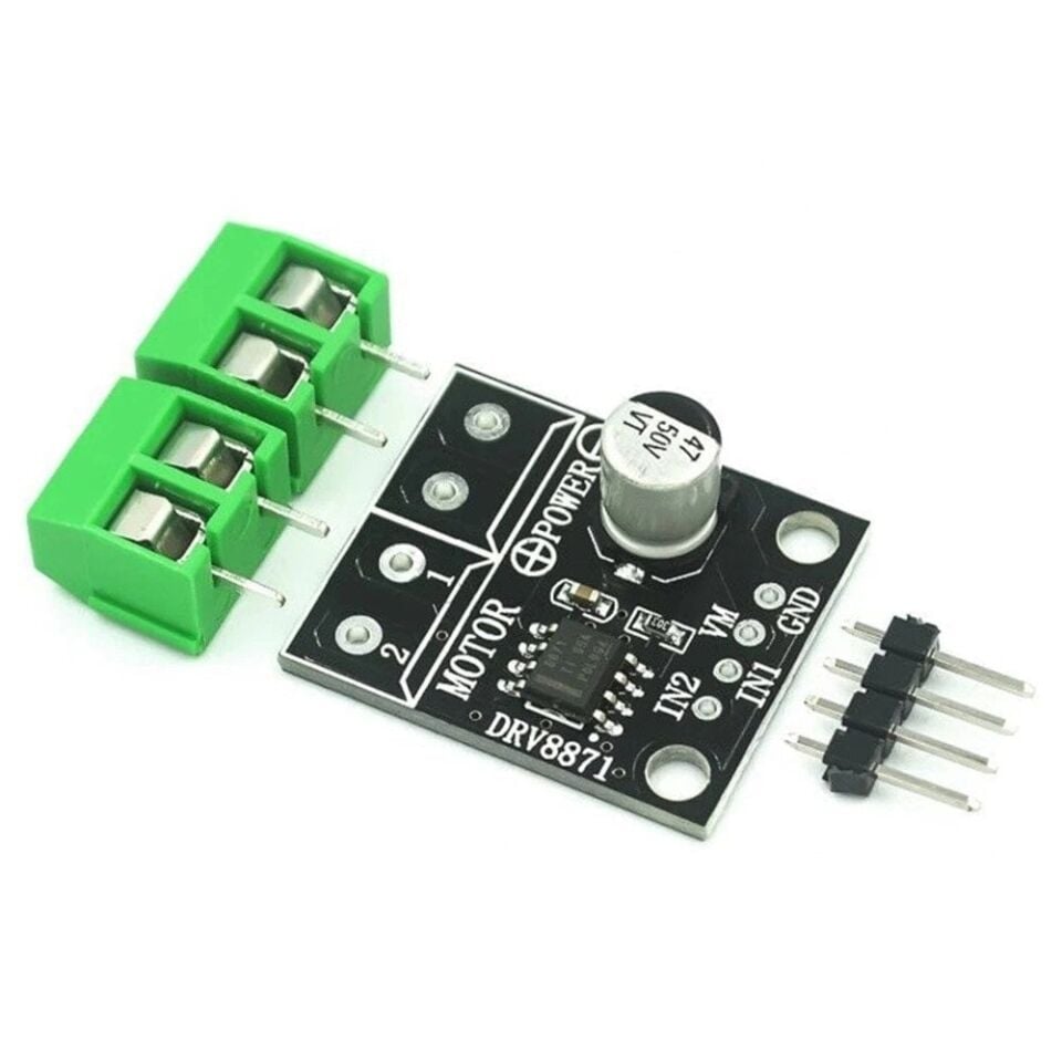 DRV8871 3.6A H-Köprü Fırçalı DC Motor Sürücü