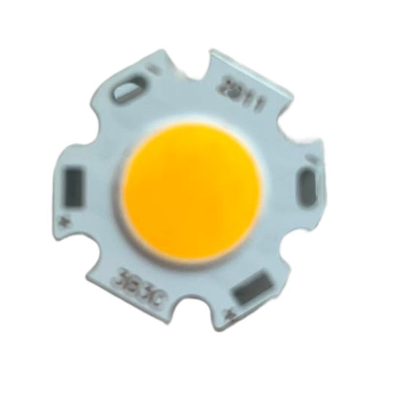 12V 5W Cob Led  Gün Işığı 3000Kelvin 20mm 12 Volt  5 Watt Cob Led (3 Adet)