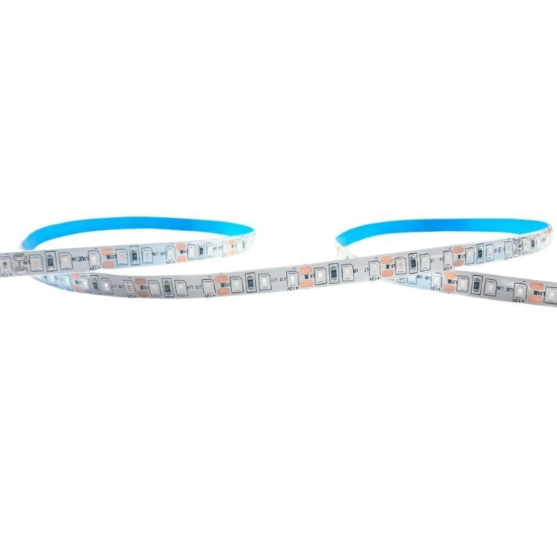 UV Şerit Led 12V 120 ledli 2835 Ledli Silikonlu Black Light 8MM (5Metre)