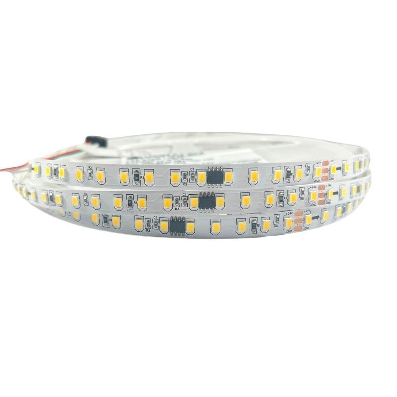 Natural Beyaz 4000K Pixel Şerit Led WS2811 2835 Ledli 120Led/M 24 Volt IP20 10M