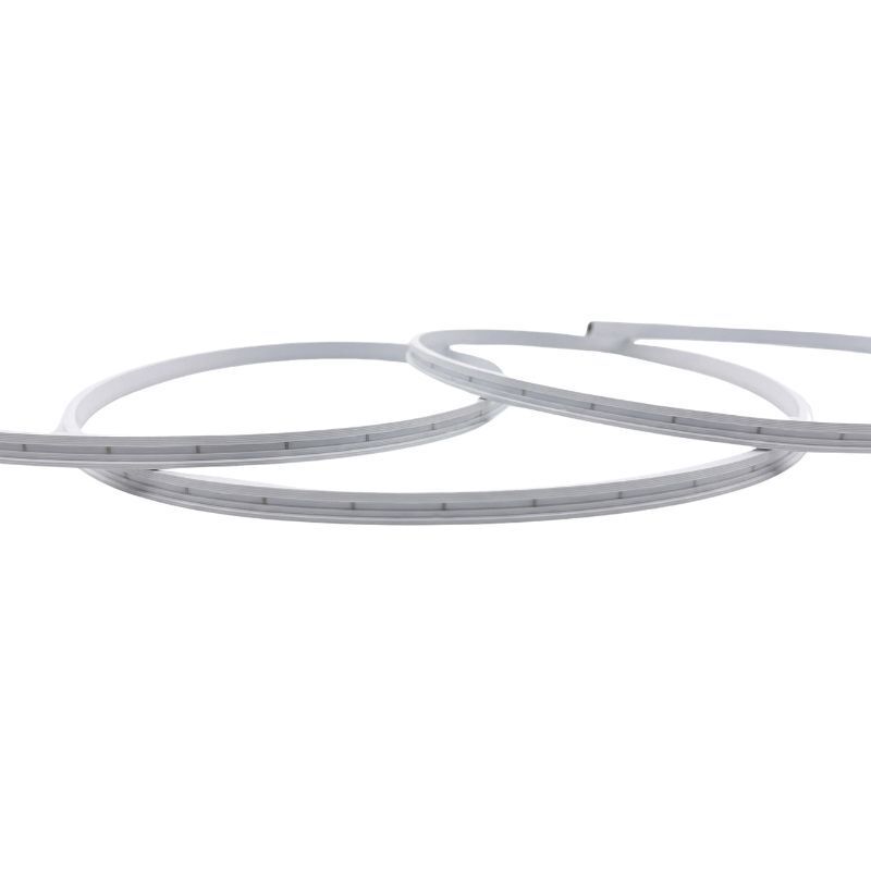 4x8mm 3000K Gün Işıgı 12 Volt 50M Flat Neon Led 1 Cm de Bir kesilebilir Mobilya Gömme Düz Neon