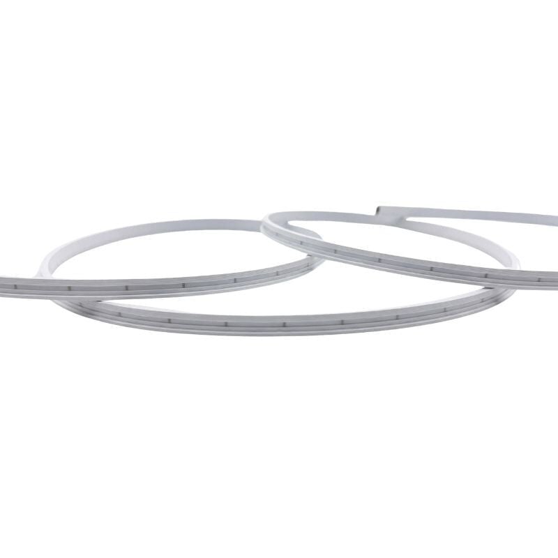 4x8mm 4000K Natural Beyaz 12 Volt 50M Flat Neon Led 1 Cm de Bir kesilebilir Mobilya Gömme Düz Neon