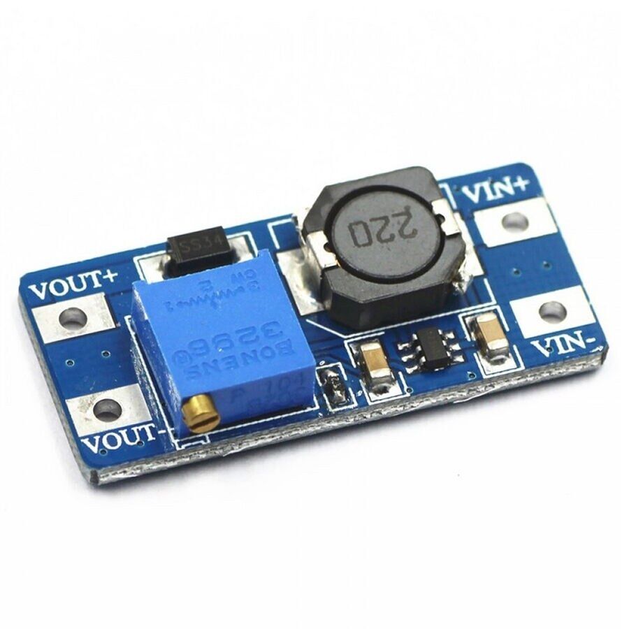 MT3608 2A DC-DC Ayarlanabilir Voltaj Yükseltici Modülü