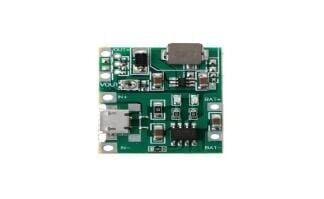 TP4056 Batarya Şarj Cihazı ve Voltaj Yükseltici 3.7V 4.2V Micro USB