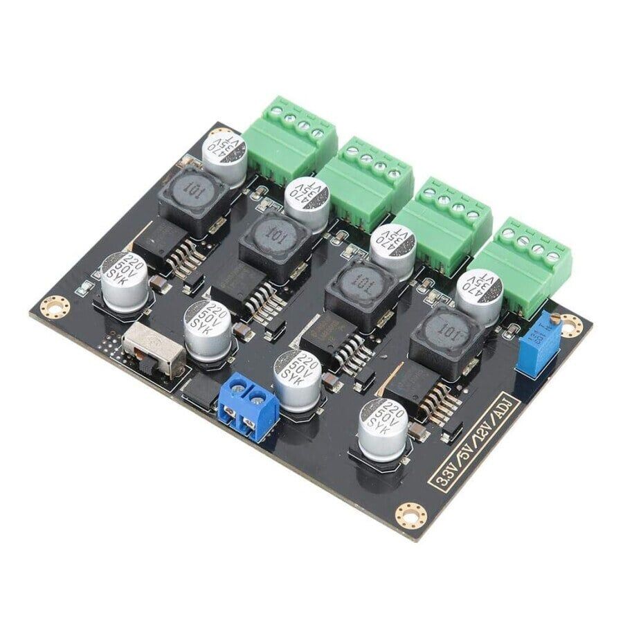 LM2596 Çok Çıkışlı Güç Kaynağı Modülü 3.3V/5V/12V/ADJ