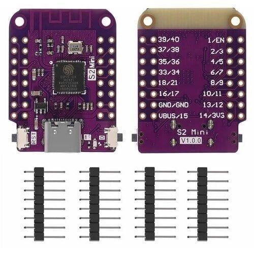 ESP32-S2FN4R2 S2 Mini V1.0.0 Geliştirme Kartı