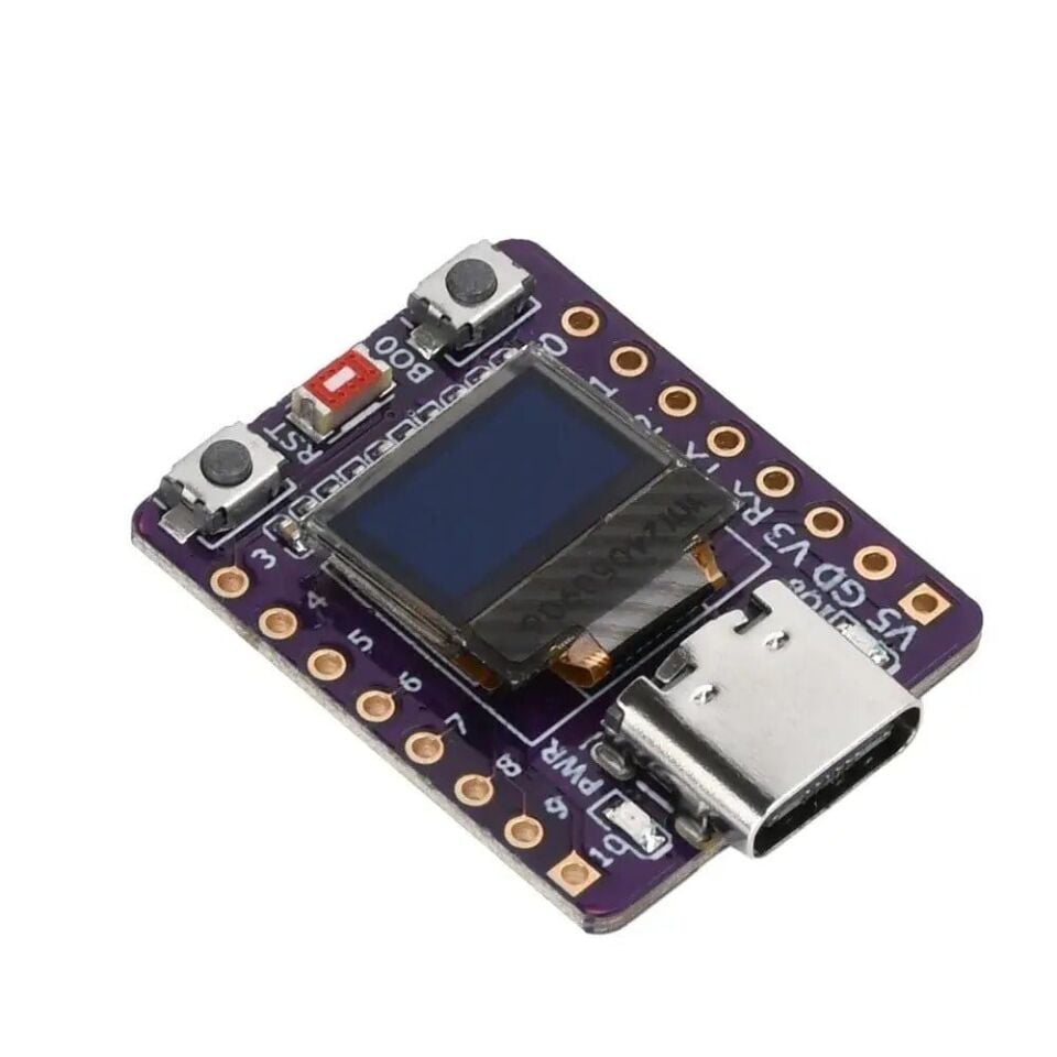 ESP32-C3 0.42 İnç OLED Modülü WiFi ve Bluetooth Geliştirme Kartı