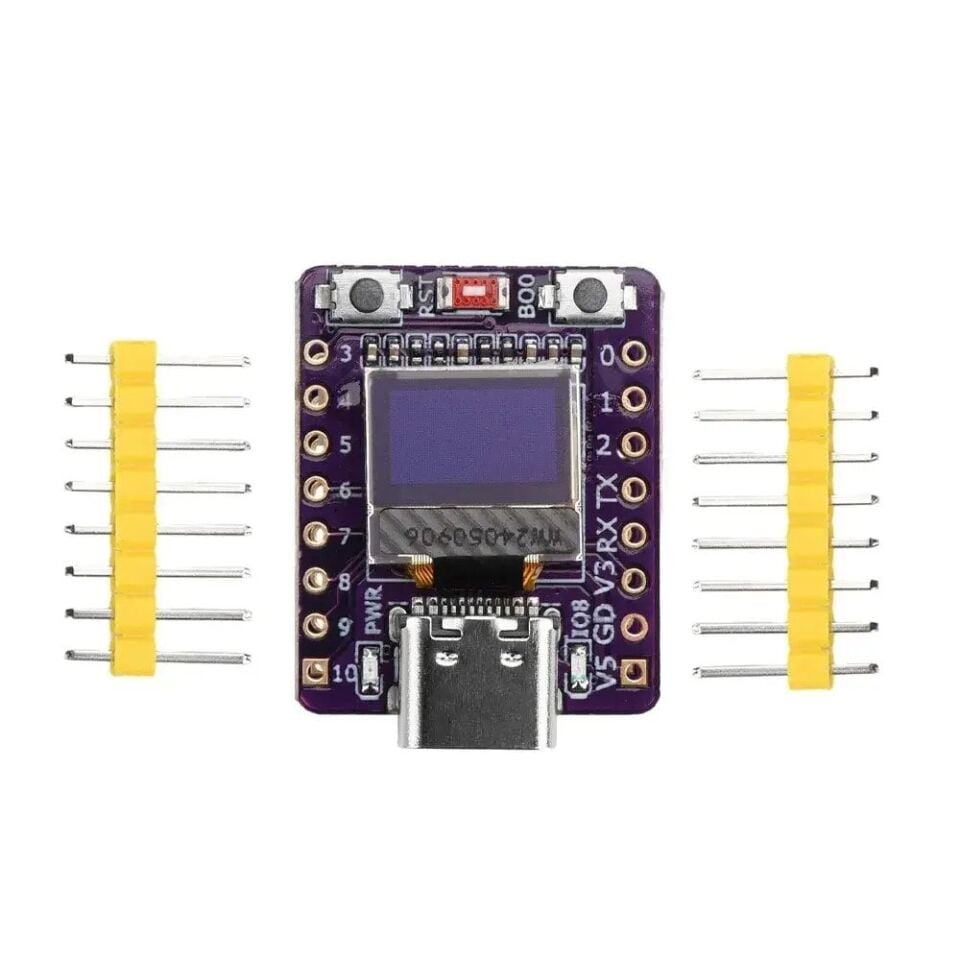 ESP32-C3 0.42 İnç OLED Modülü WiFi ve Bluetooth Geliştirme Kartı