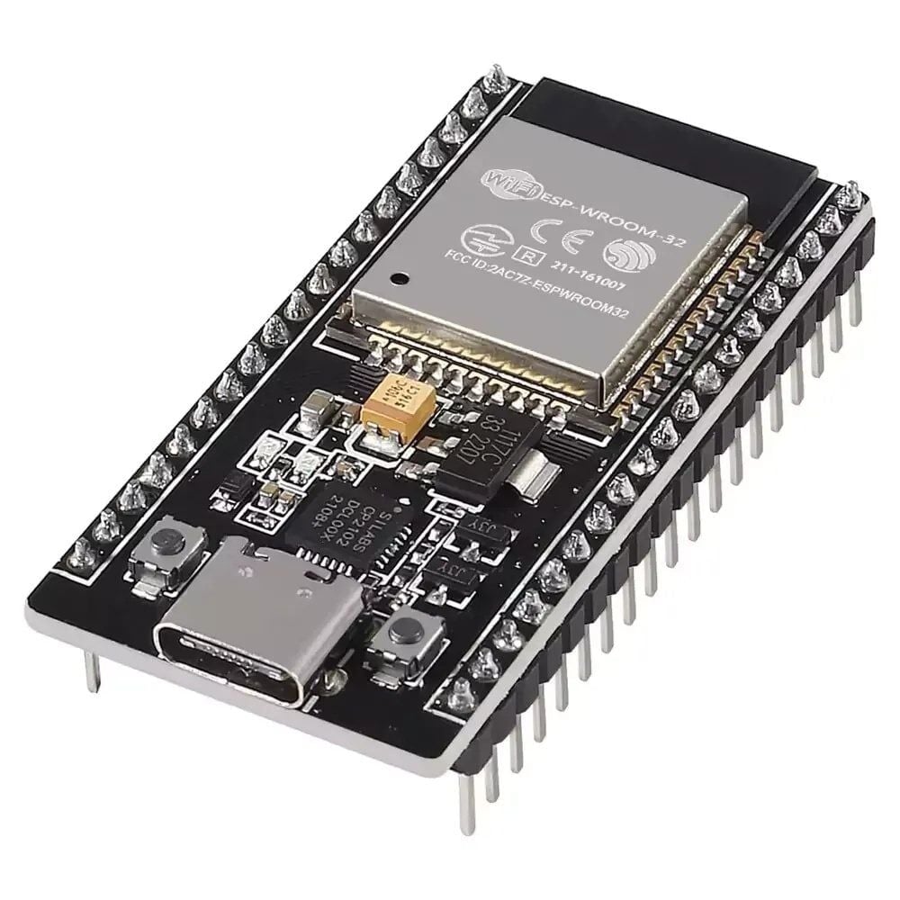 ESP32S-WROOM CP2102 WiFi ve Bluetooth Modülü - Type-C 38 Pin