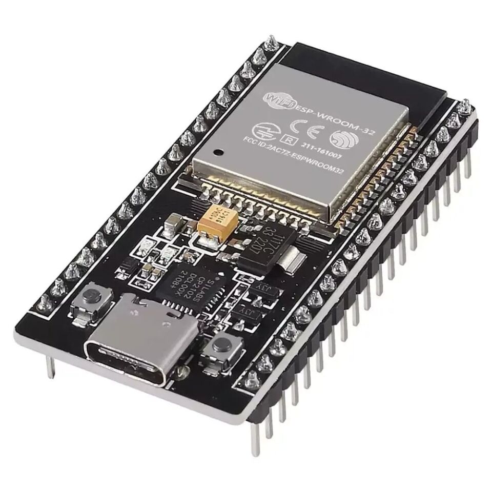 ESP32S-WROOM CP2102 WiFi ve Bluetooth Modülü - Type-C 38 Pin