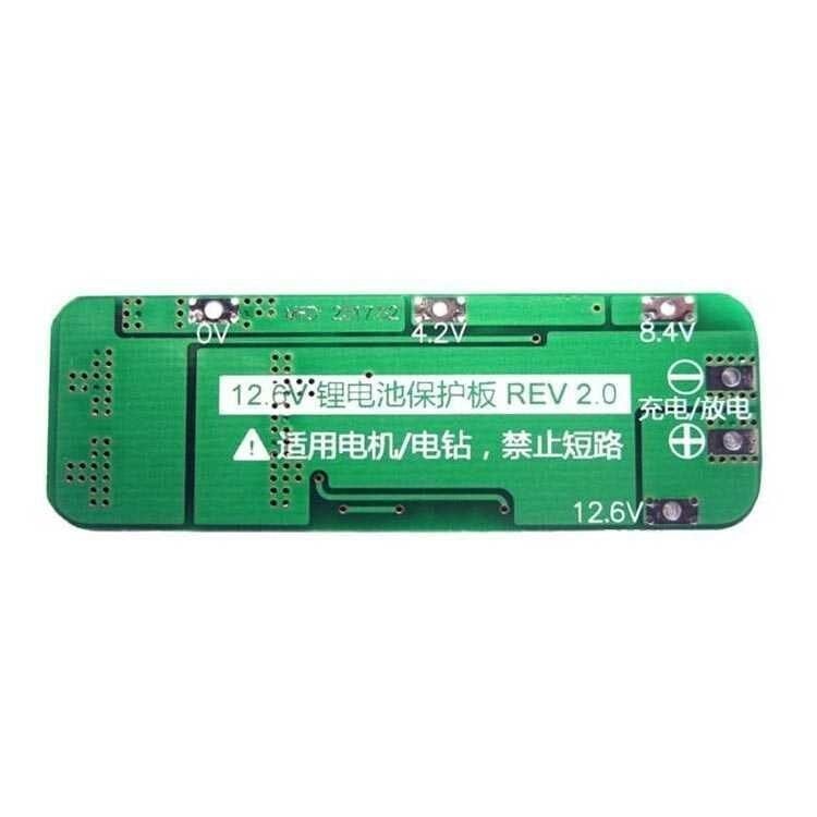 3S 20A BMS 18650 Lityum Batarya Şarj Koruma Devre - 12.6V