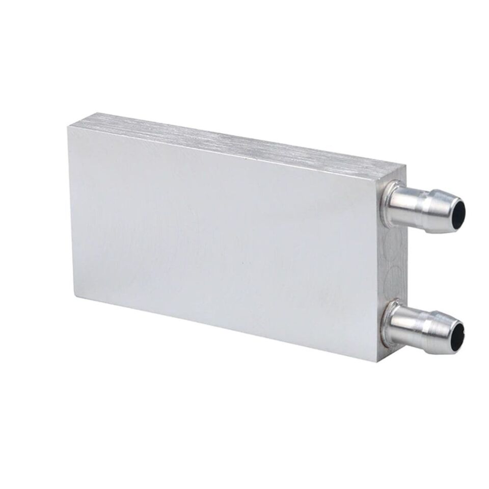 Su Soğutma Bloğu 40x80x12mm Alüminyum Soğutucu