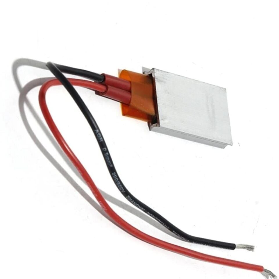 PTC Isıtma Plaka 12V 220°C (35x21x5mm)