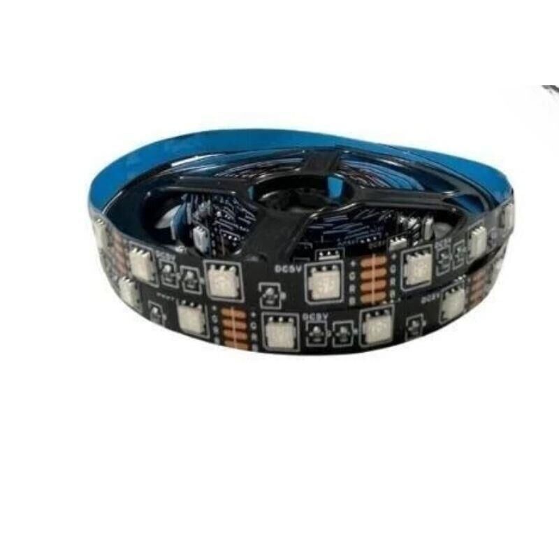 5V RGB Şerit Led 5050 Metrede 60Led (İP20) 5 Volt Rgb (5 Metre)