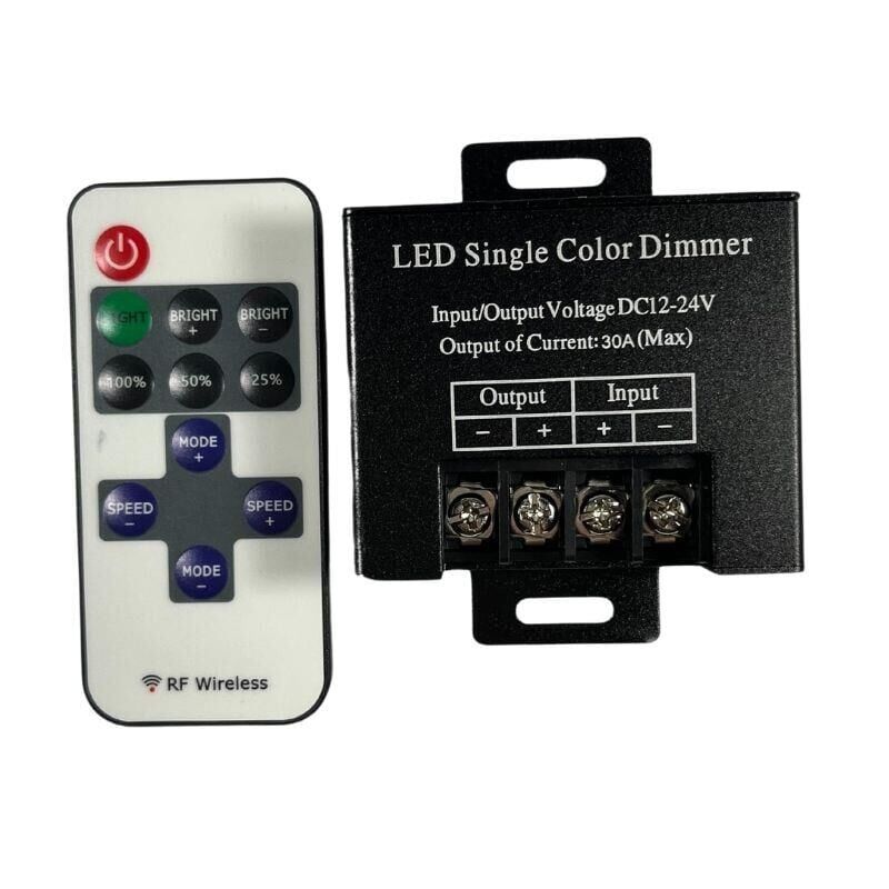 36 Amper RF Kumandalı Tek Renk Dimmer