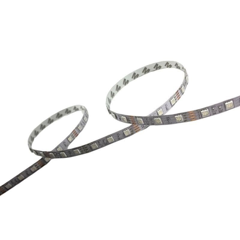 12V 3 Çipli 5050 RGB Şerit Led IP20 Metrede 60 Led (5 Metre)