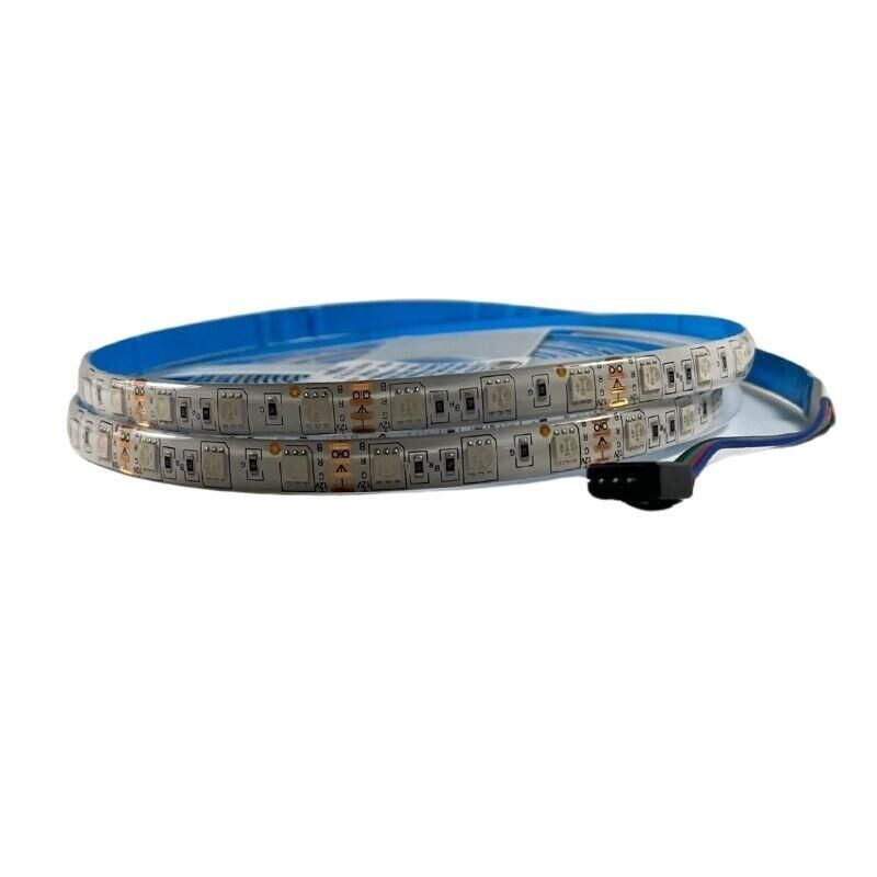 3 Cipli 12Volt 5050 RGB Şerit Led IP65 Metrede 60Led 12V (5 Metre)