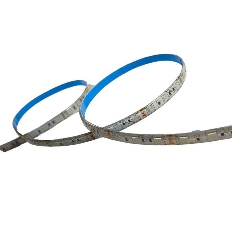 3 Cipli 12Volt 5050 RGB Şerit Led IP65 Metrede 60Led 12V (5 Metre)