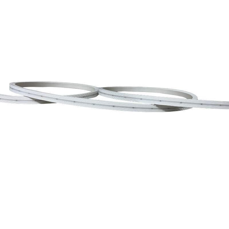 10x8mm 4000K Natural Beyaz 12 Volt 25M Flat Neon Led 2,5Cm de Bir kesilebilir Mobilya Gömme Düz Neon