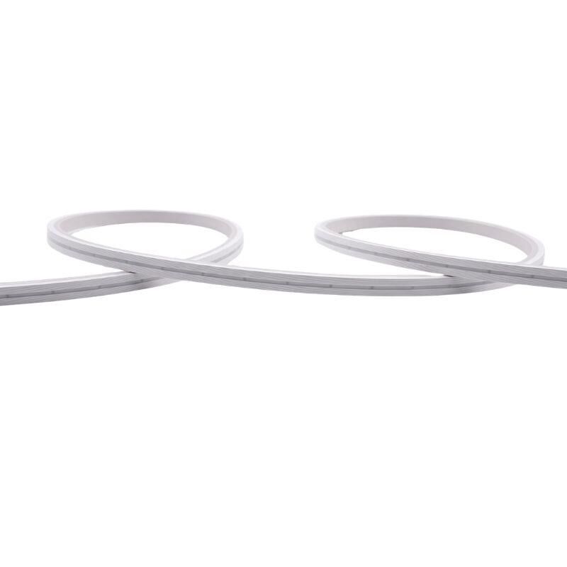 10x8mm 4000K Natural Beyaz 12 Volt 25M Flat Neon Led 2,5Cm de Bir kesilebilir Mobilya Gömme Düz Neon