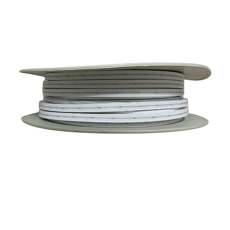 10x8mm 4000K Natural Beyaz 12 Volt 25M Flat Neon Led 2,5Cm de Bir kesilebilir Mobilya Gömme Düz Neon