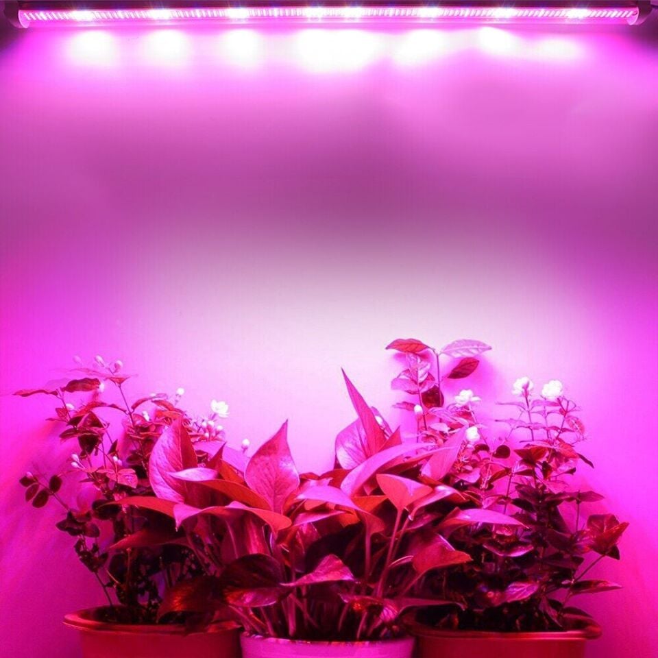 Grow Led Full Spectrum Led Alüminyum Kasalı  Bitki Büyütme Ledi 12V 100cm