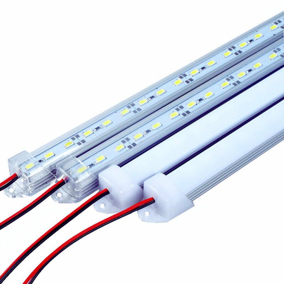 Grow Led Full Spectrum Led Alüminyum Kasalı  Bitki Büyütme Ledi 12V 100cm