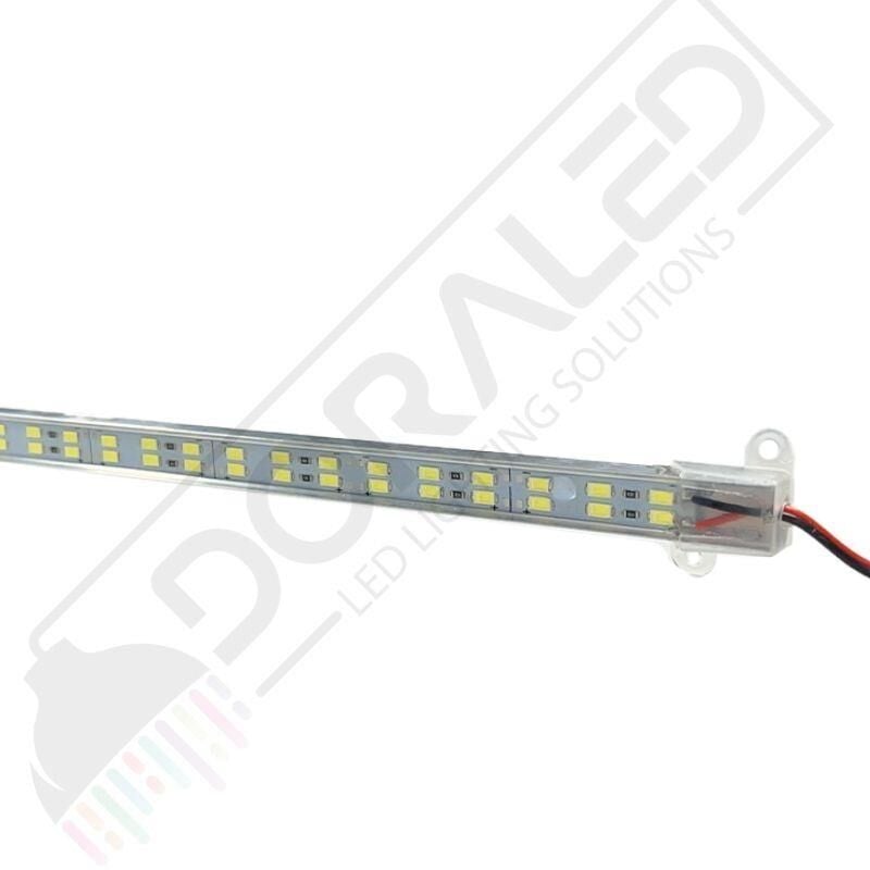 Soguk Beyaz 10000-15000 K Çift Sıra Su Geçirmez Led Bar 1M 12V