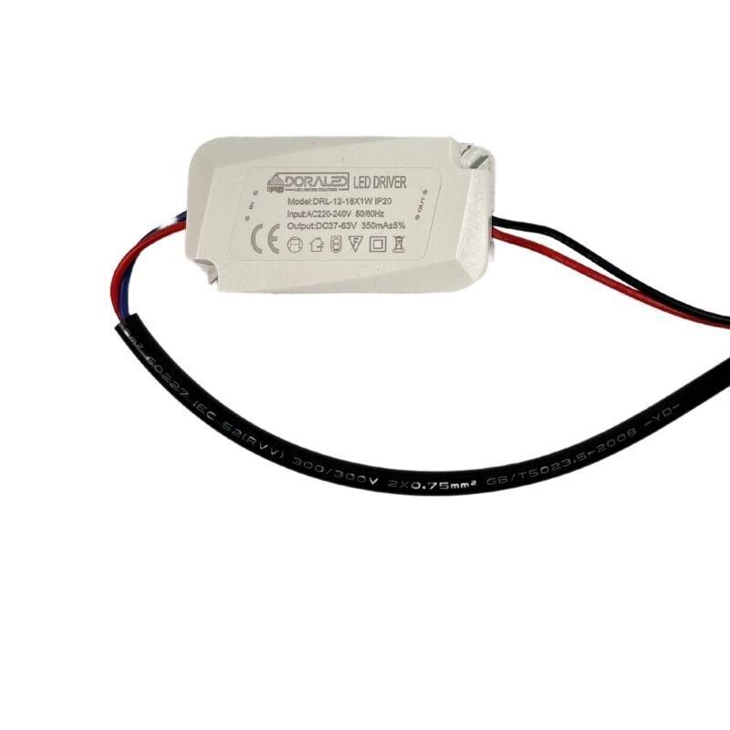 12-18X1W 350Ma 37-63V Power Led Driver IP20 Power Led Sürücü