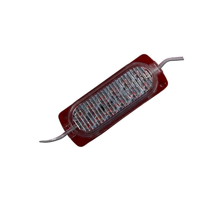 24 Volt Kırmızı 1.2 Watt Animasyonlu Çakar Modül 3 Ledli