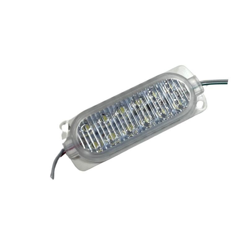 12 Volt Beyaz 7500 Kelvin 2.4 Watt Animasyonlu Çakar Modül 12 Ledli