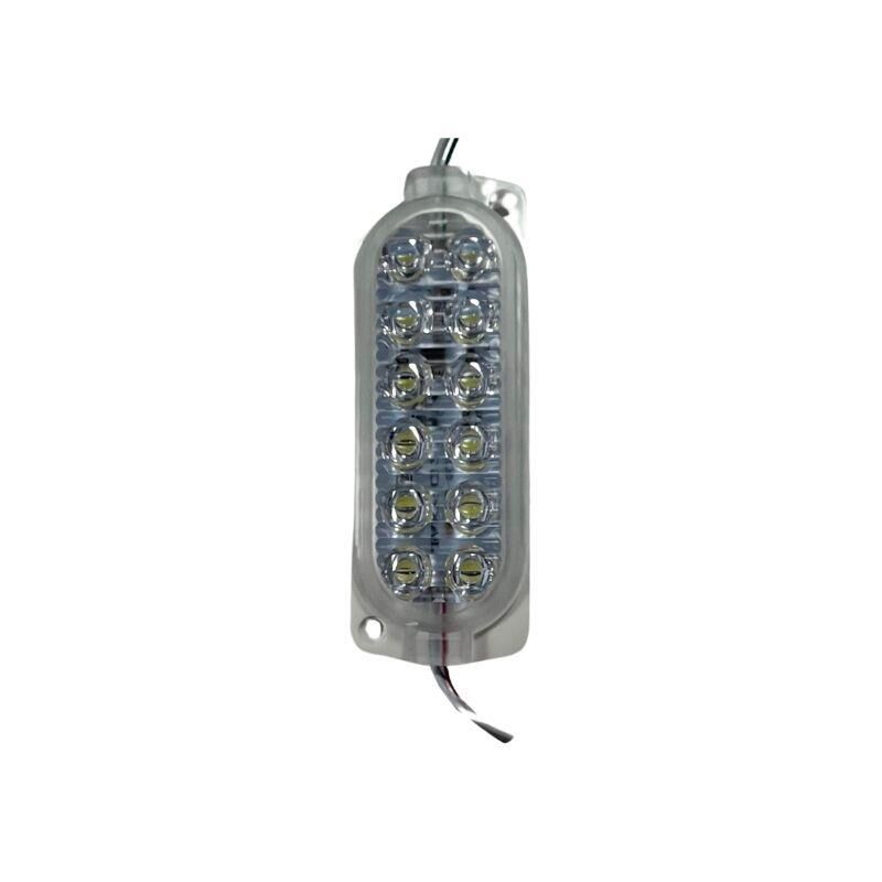 12 Volt Beyaz 7500 Kelvin 2.4 Watt Animasyonlu Çakar Modül 12 Ledli