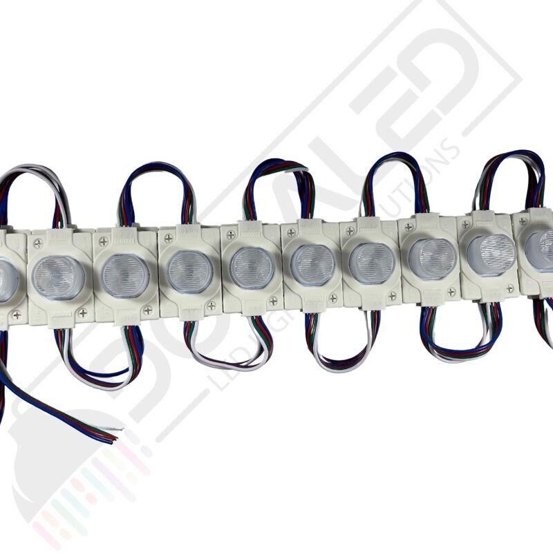 12 Volt 1,5 Watt Tekli RGB Modül (10 Adet)