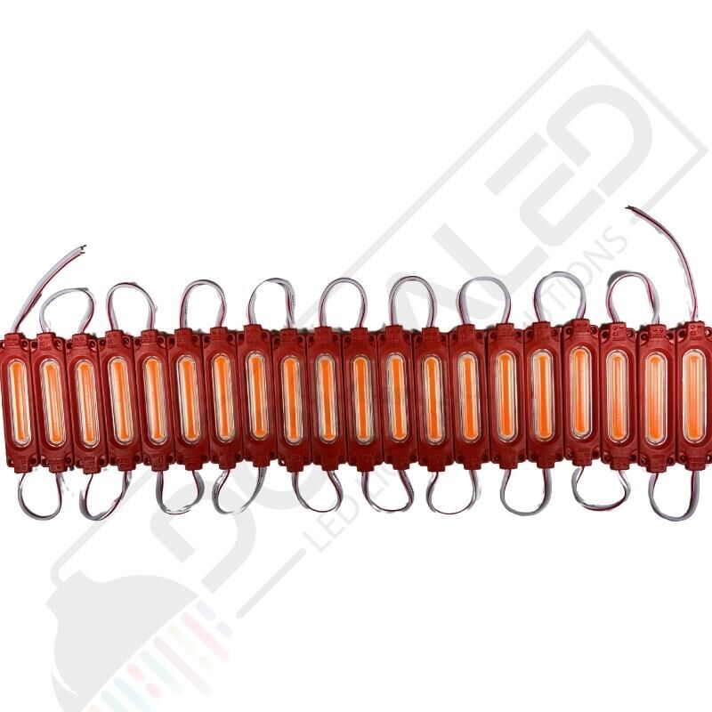 Cob Led Modül Kırmızı 12V 2 Watt Cob Led (10 Adet)