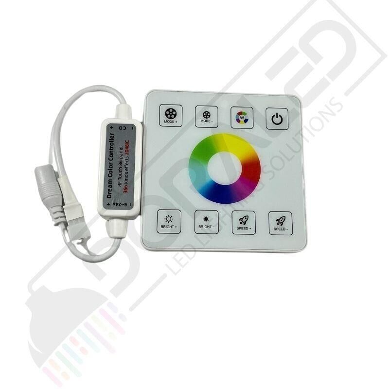 WS2811-2812B Duvar Tipi RGB Pixel Şerit Led Kontrol devresi 12-24 Volt