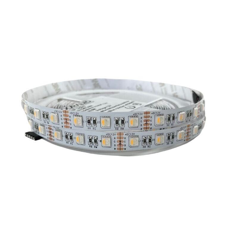 RGBWW STRIP Şerit Led Rgb+ Gün Işığı 5050 IP20 12mm 60 Led (5mt) 12V