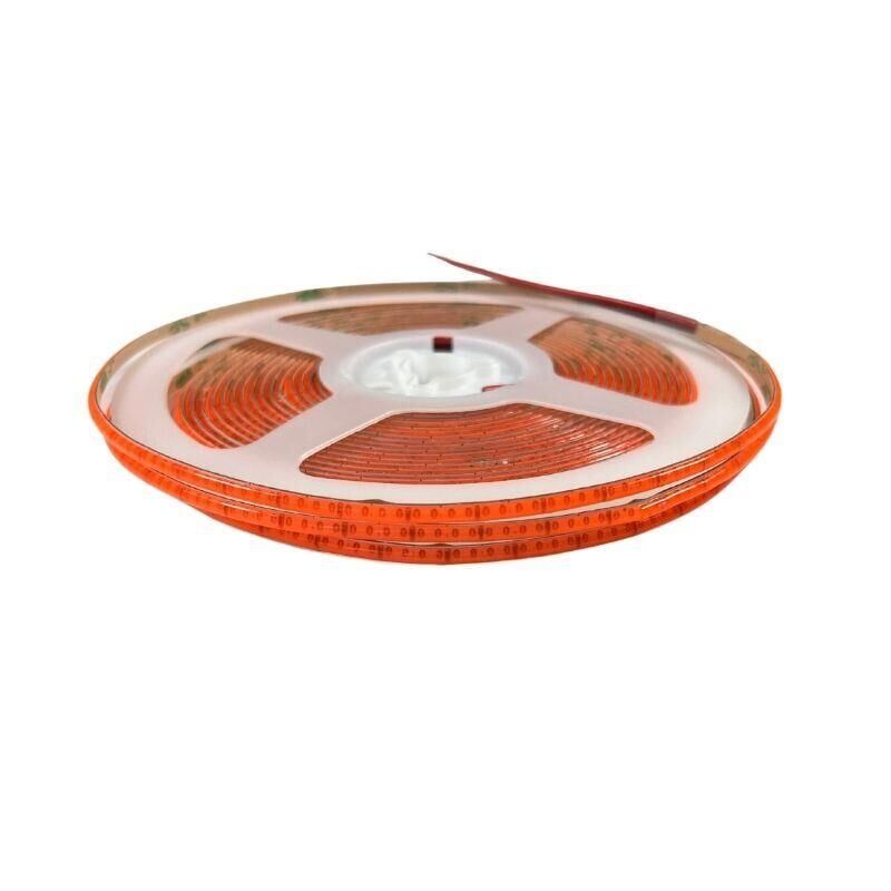 12V 3MM İnce Esnek Cob Şerit Led Pembe 400 Ledli IP20 5M