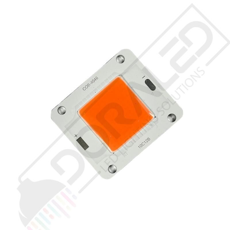 12V 50W Kırmızı Cob Led 12 Volt 50 Watt
