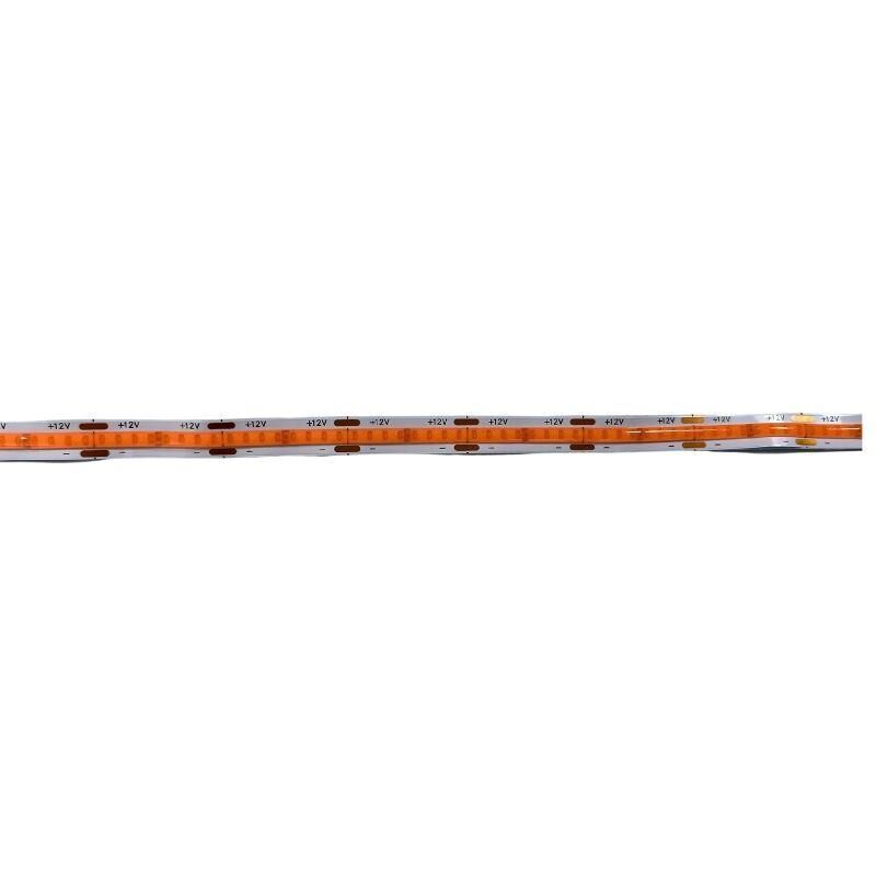 12V 8MM Esnek Cob Şerit Led Pembe 320 Ledli IP20 5M