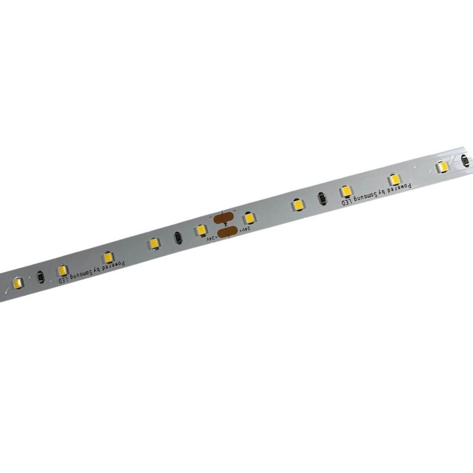SAMSUNG ŞERİT LED SAMSUNG 60 LEDLİ 2835 SMD 4000K ŞERİT LED 24V 14.4W IP20 5m
